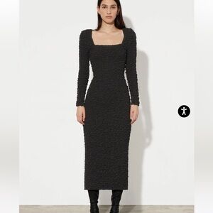 Mara Hoffman BLACK Amy dress. Size MEDIUM